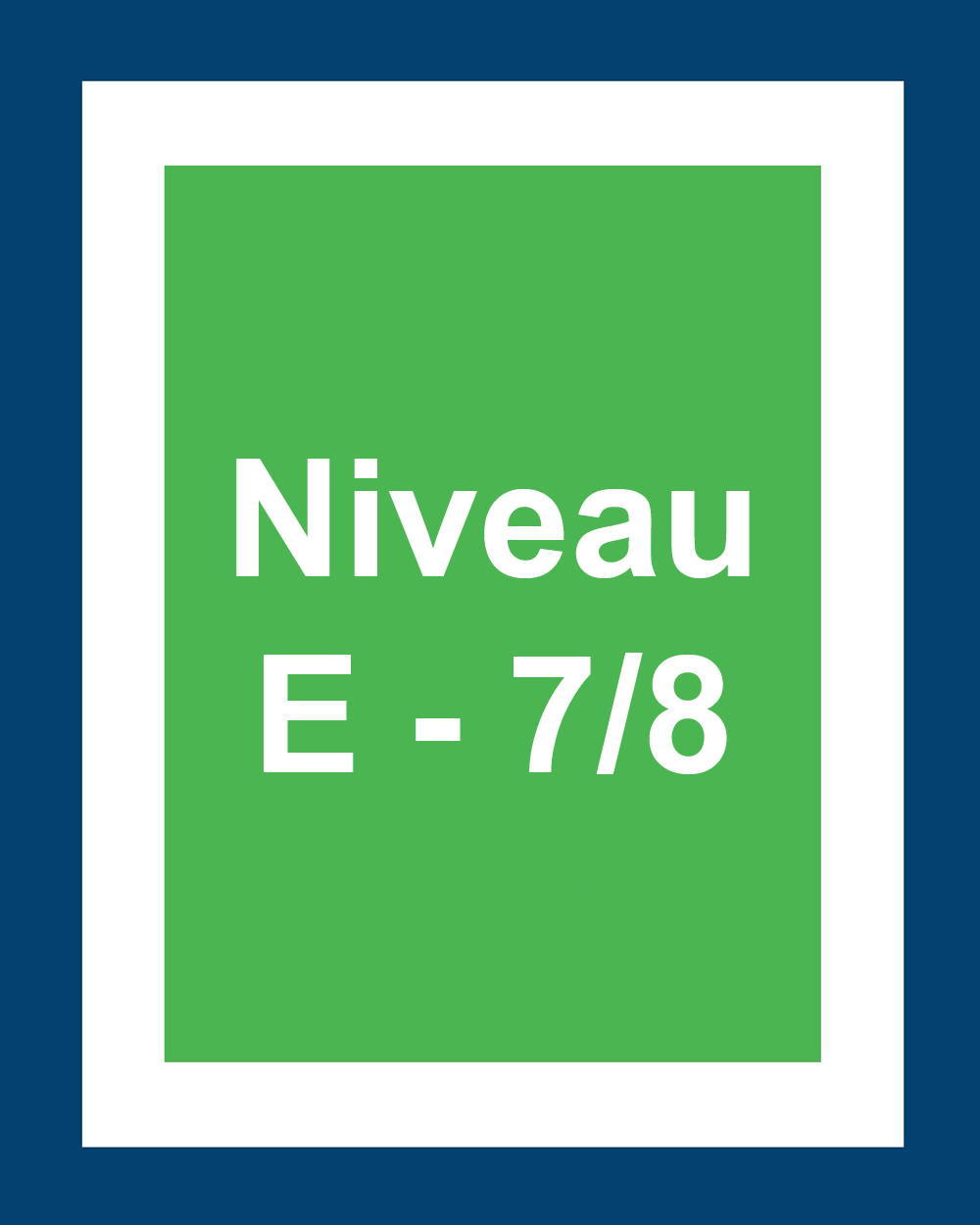 Niveaux 6 et 7